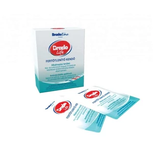 Bradolife bőr - és kézfertőtlenítő kendő, 5 db