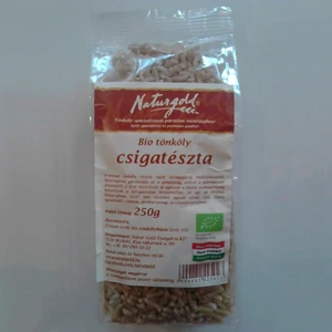 Naturgold bio tönköly csiga - fehér, 250 g