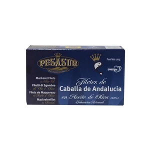 Makréla filé oliva olajban, dobozan, 125g