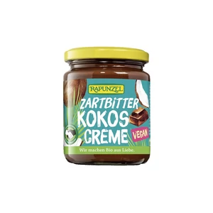 Rapunzel étcsokoládé-és kókuszkrém bio, 250 g
