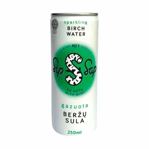 SipSap BIO Nyirfavíz szénsavas menta 250ml