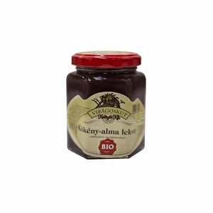 Virágoskút bio kökény-alma lekvár,  180 g