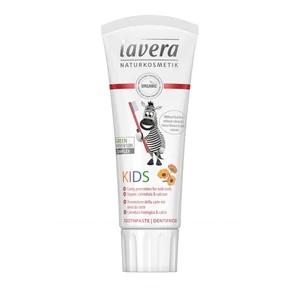 Lavera Basis fluoridmentes Gyermekfogkrém, vegán - 75 ml