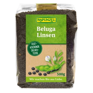 Rapunzel bio beluga (fekete) lencse, 500 g
