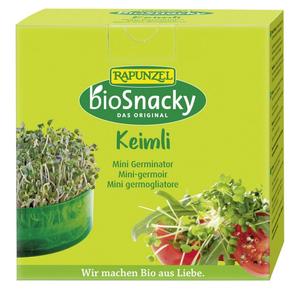 Rapunzel bioSnacky Csíráztató tál (fedél, szűrő, vízfelfogó) környezetbarát