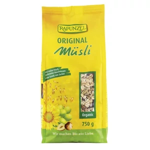 Rapunzel bio Müzli eredeti (cukormentes), 750 g