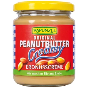 Rapunzel bio földimogyoróvaj krémes, vegán, 250 g