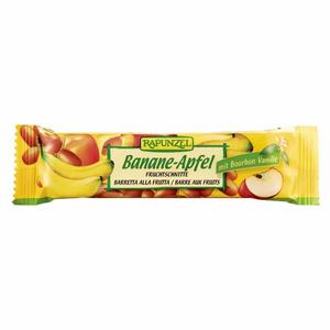 Rapunzel bio gyümölcsszelet almával és banánnal, 40 g