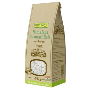 Rapunzel bio Himalaya basmati rizs, fehér 500 g