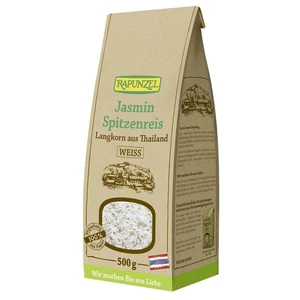 Rapunzel bio Jázmin rizs, hosszúszemű fehér, 500 g