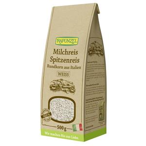Rapunzel bio tejrizs, kerekszemű, fehér, 500 g