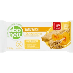 Abonett sandwich tökmagkrémes, 26 g