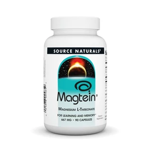 Source Naturals, Magtein Magnézium-L-treonát 667 mg – 90 kapszula