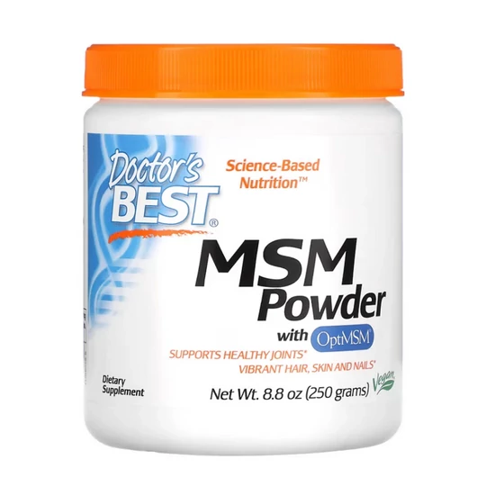 MSM por OptiMSM-el, 250 g, Doctors Best