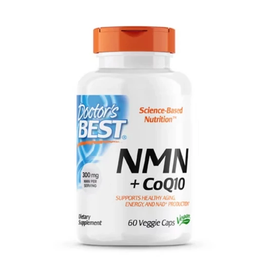 NMN + CoQ10, 300 mg, 60 db, Doctor's Best