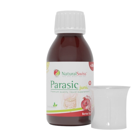 NaturalSwiss Parasic Junior gyógyfüves parazitaelleni étrendkiegészítő gyermekeknek