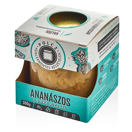 Polcz Ananászos csirke rizzsel, 350g