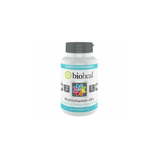 Bioheal Multivitamin 40+ étrend-kiegészítő filmtabletta, 70 db