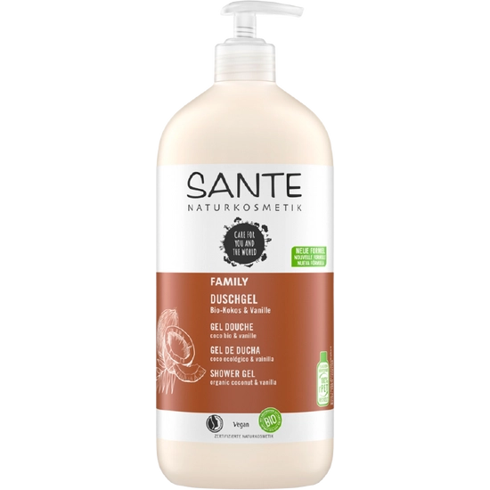 Sante Bio Tusfürdő, 500 ml - Kókusz-vanília