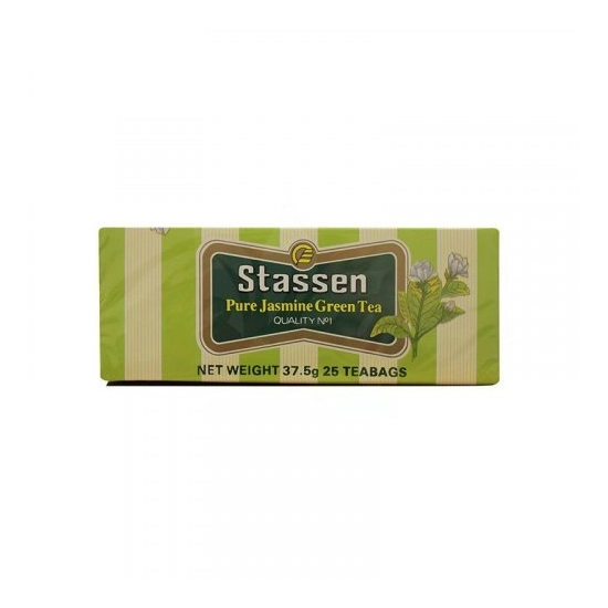 Stassen zöld tea, jázmin, 25x1,5g