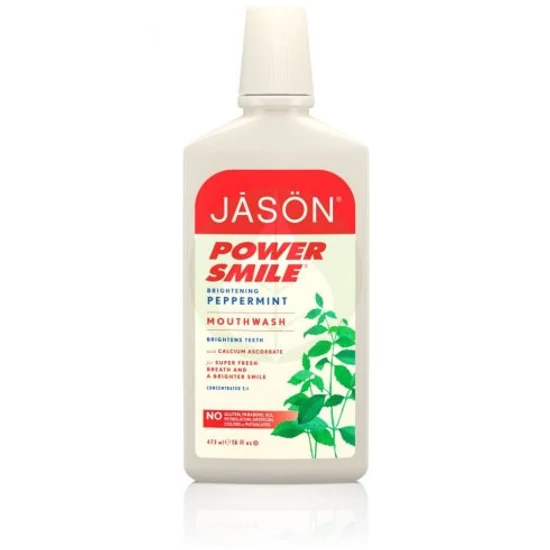 Jasön powersmile borsmenta szájvíz 473ml