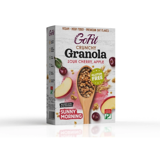 Avena Gofit gluténmentes granola meggyes-almás, 250 g
