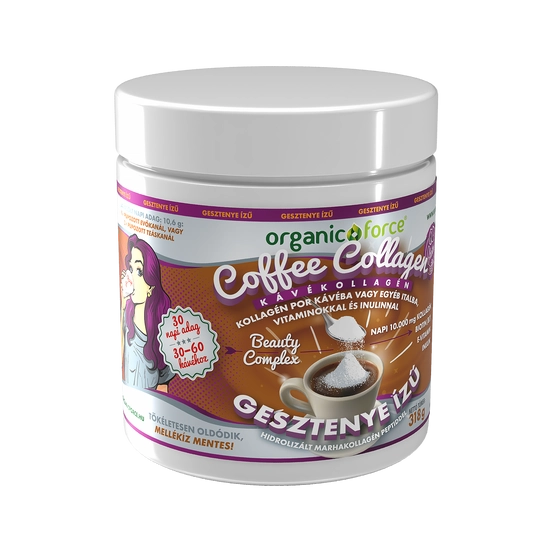 Coffee Collagen - Kávékollagén (gesztenye ízű), 318 g