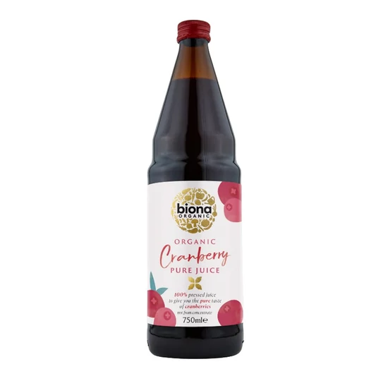 Biona bio 100% vörösáfonya juice, 750 ml