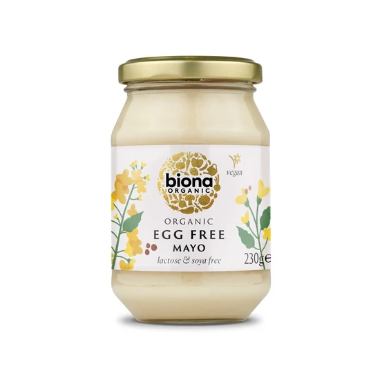 Biona bio tojásmentes majonéz, 230 g