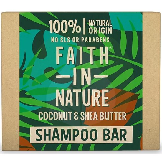 Faith in Nature Sziárd sampon Kókusz és Shea vaj 85g