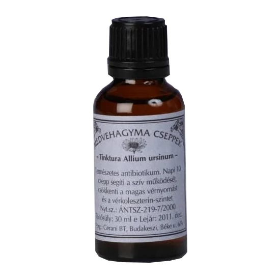 Gerani medvehagyma cseppek, 30 ml