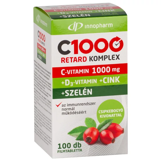 Innopharm c1000 retard komplex filmtabletta 100 db