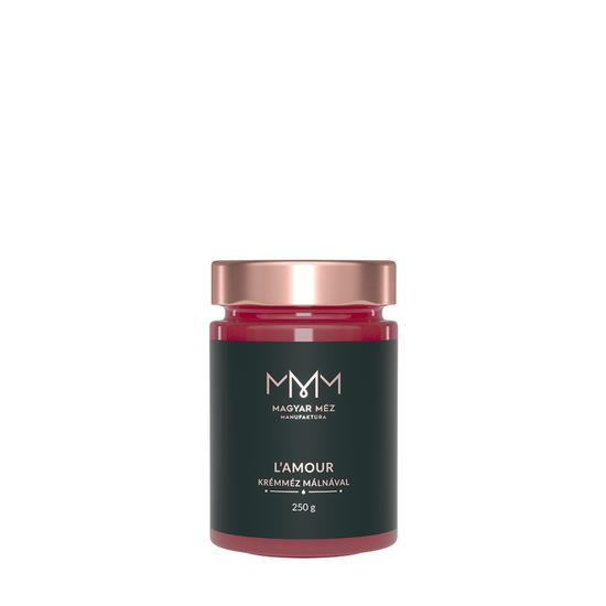 Magyar méz manufaktúra lamour krémméz málnával, 250 g