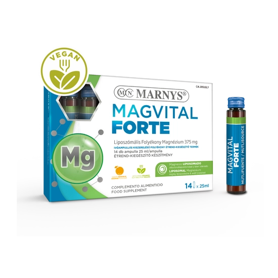 Marnys Magvital Forte 14X25ml Ampulla, 375 ml