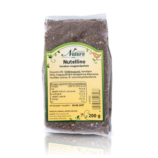 Natura nutellino (karobos mogyorópehely), 200 g