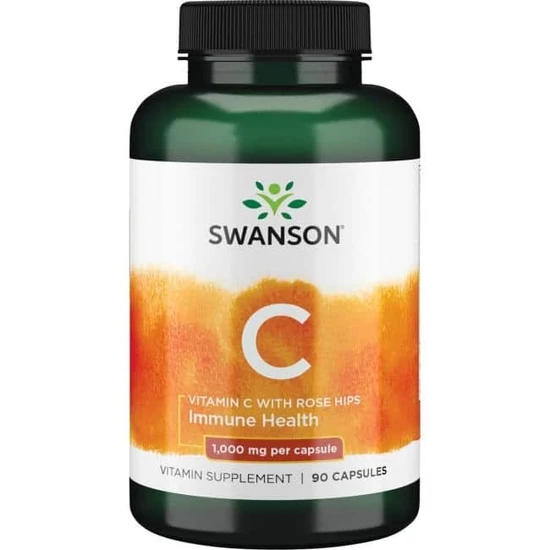 Swanson C-Vitamin Kapszula, 90 db