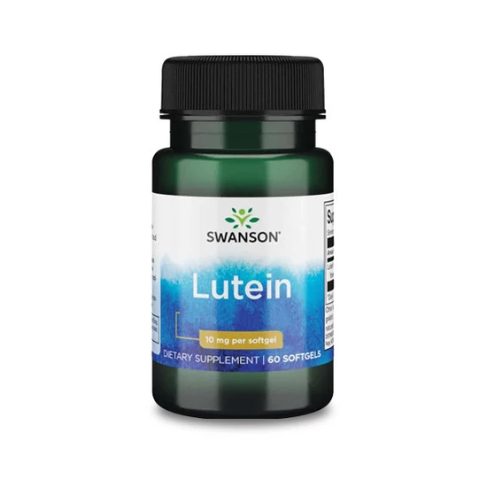 Swanson Lutein 10mg, 60 db gélkapszula