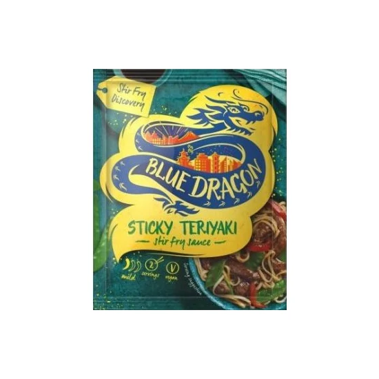 Blue Dragon teriyaki wok szósz 120 g