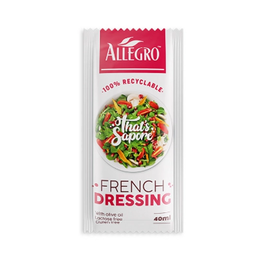 Allegro glutén és laktózmentes francia öntet , 40 ml