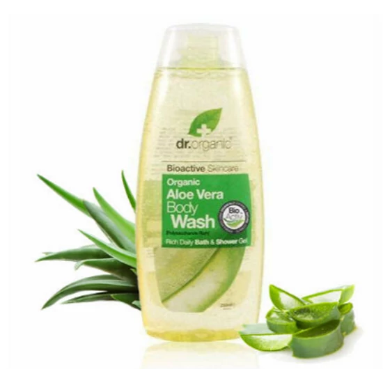 dr.Organic bio aloe vera tusfürdő 250 ml