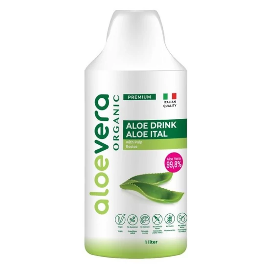 Alveola aloe vera organic prémium ital rostos 1000 ml