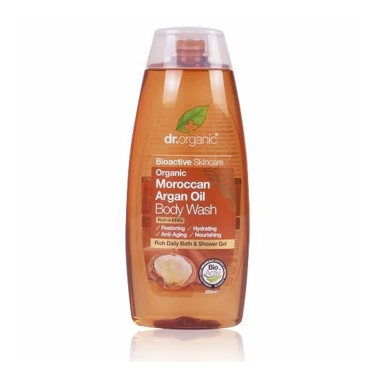 dr.Organic bio argán tusfürdő, 250 ml