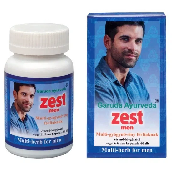 Garuda Ayurveda Zest Men Kapszula, 60 db