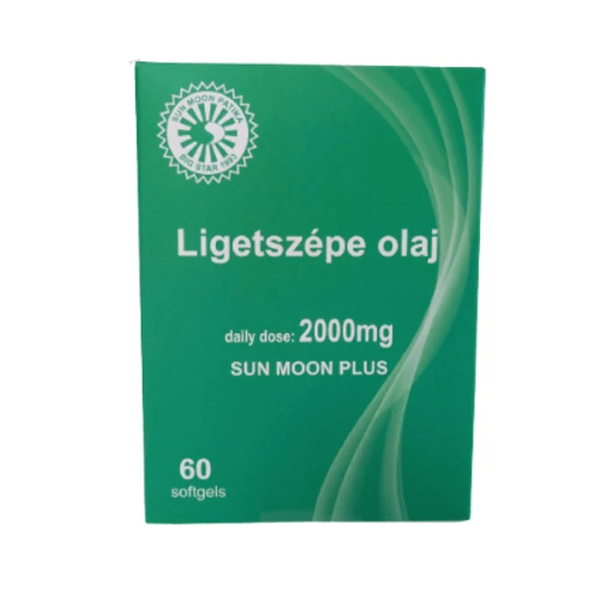 Sun Moon Plus Ligetszépe Olaj Kapszula, 60 db