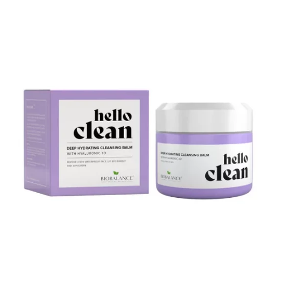 Biobalance hello clean 3in1 mélyhidratáló arctisztító balzsam, 100 ml