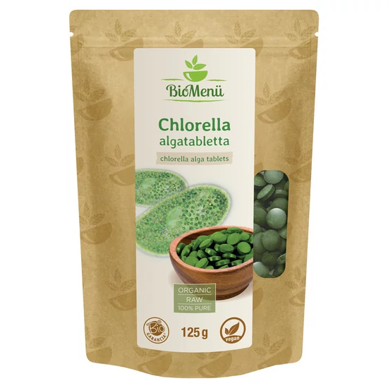 Biomenü bio Chlorella tabletta, 125 g