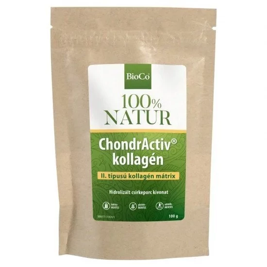 BioCo 100% NATUR ChondrActiv kollagén tasakos por 100g