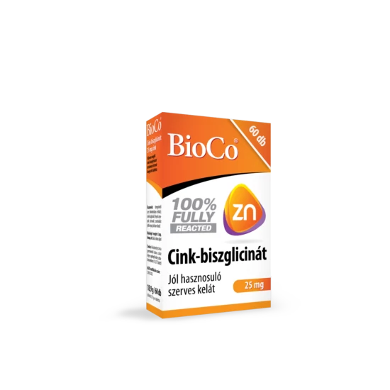 BioCo CINK-biszglicinát 25 mg 60db