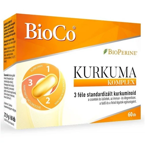 BioCo kurkuma komplex, 60 db