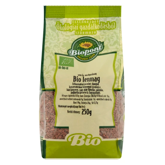 Biopont bio lenmag, 250 g